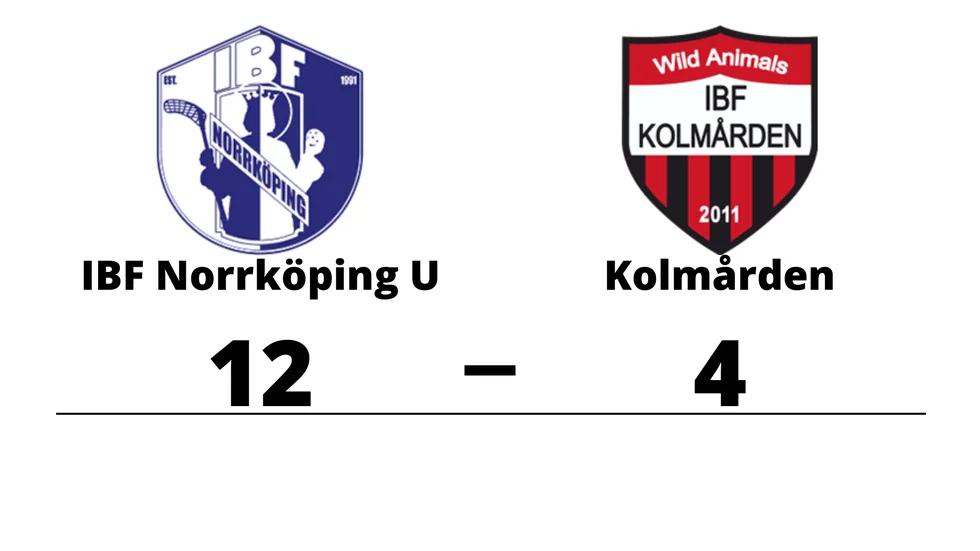 IBF Norrköping U-lag vann mot IBF Kolmården