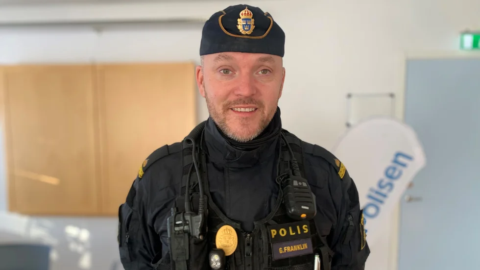 "En del av syftet med det här är allmänpreventionen", säger Glenn Franklin, trafikpolis i Norrbotten.
