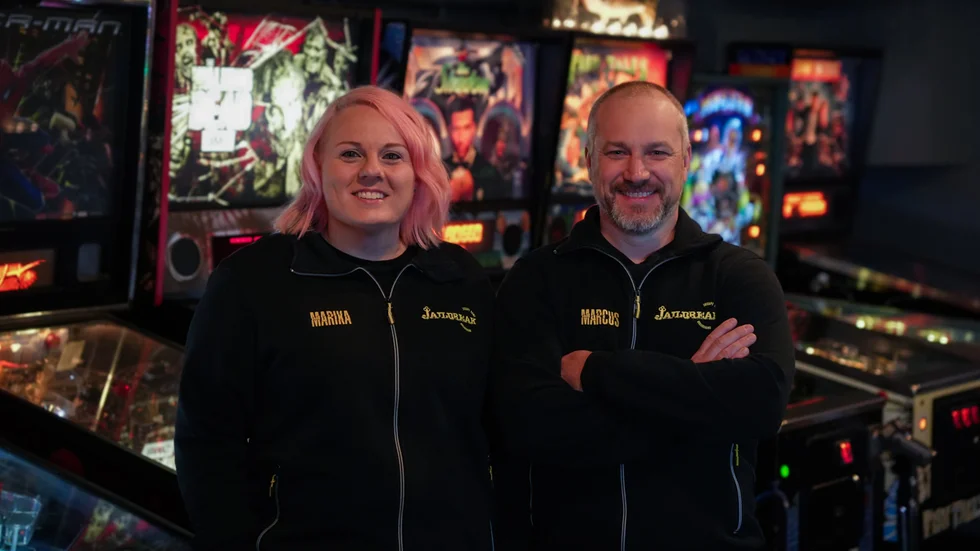 Marika och Marcus Karlstad satsar i Västervik. Till midsommar ska Jailbreak Västervik öppna.