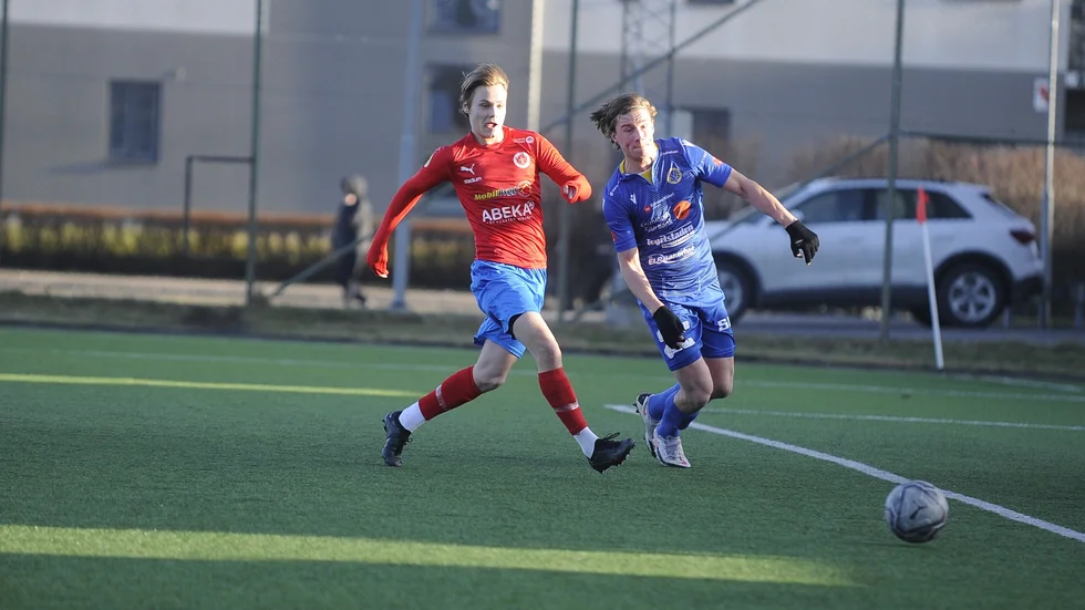 Niklas Rautiainen, spelande tränare för VFC, var nöjd med lagets insats efter helgens match mot nyköpings BIS som slutade 1-1.