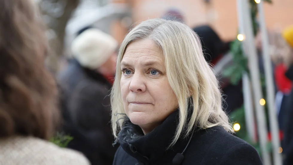 Socialdemokraternas partiledare Magdalena Andersson säger att partiet ska säkerställa att man går till botten med vad som skett angående misstankar om kopplingar till gängkriminella i S i Botkyrka. Arkivbild.