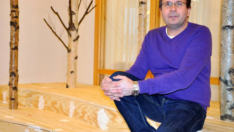 Vinnare. Kalix kommuns fritidschef Karl-Göran Lindbäck.