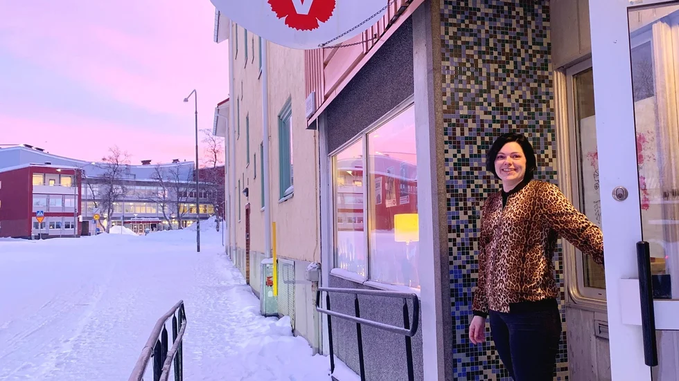Sanna Inga Poroma, (V) blir andre vice ordförande i kommunstyrelsen.