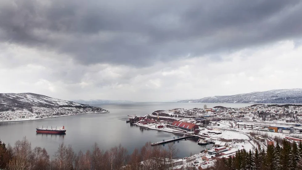 HAMNSTAD. LKAB äger mycket mark i Narvik. På en del av den planeras nu ett nytt sjukhus.
