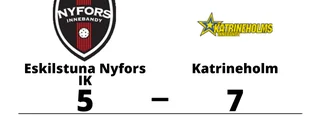 Katrineholm vann mot Eskilstuna Nyfors IK på bortaplan