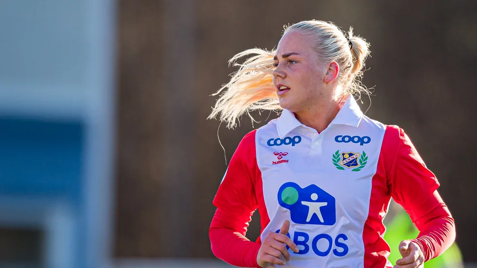 Cathinka Friis Tandberg, här i Lyn, är klar för Linköping FC.
