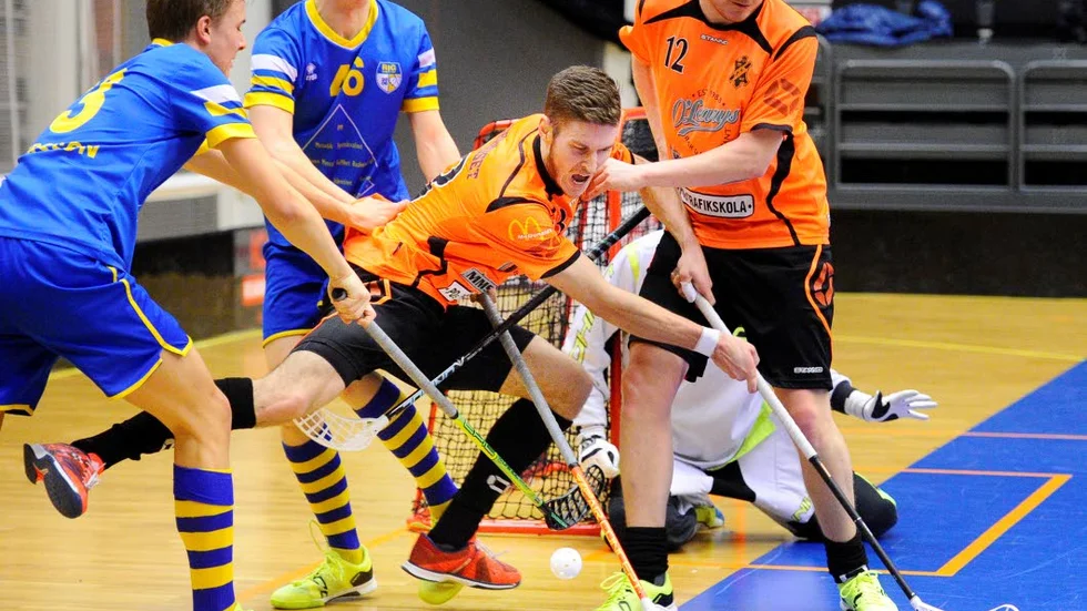 Matchvinnare. Nyförvärvet Linus Grönlund hade precis som senast mot Sundsvall en nyckelroll i Luleås seger mot tabelltvåan Rig Umeå.