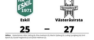 Ledning i halvtid - då tappade Eskil och förlorade
