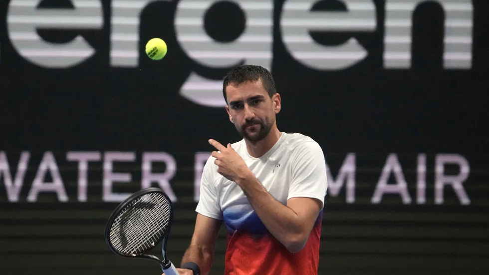 Marin Cilic drar sig ur Australian Open. Arkivbild.