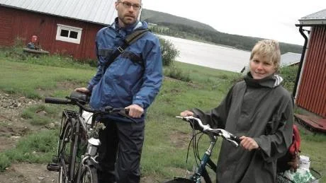 Andréa Pekkala och Fredrik Norrman