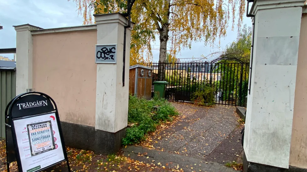 Restaurang Trädgårn drabbades av inbrott – två gånger – av samma man, som ville åt alkoholen i utebaren.