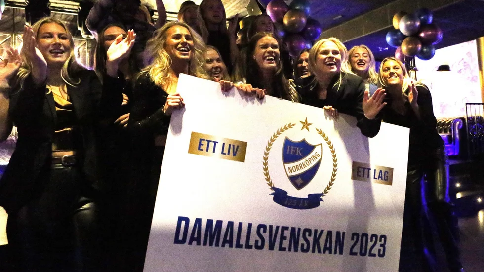 Här fortsätter festen för IFK Norrköping.