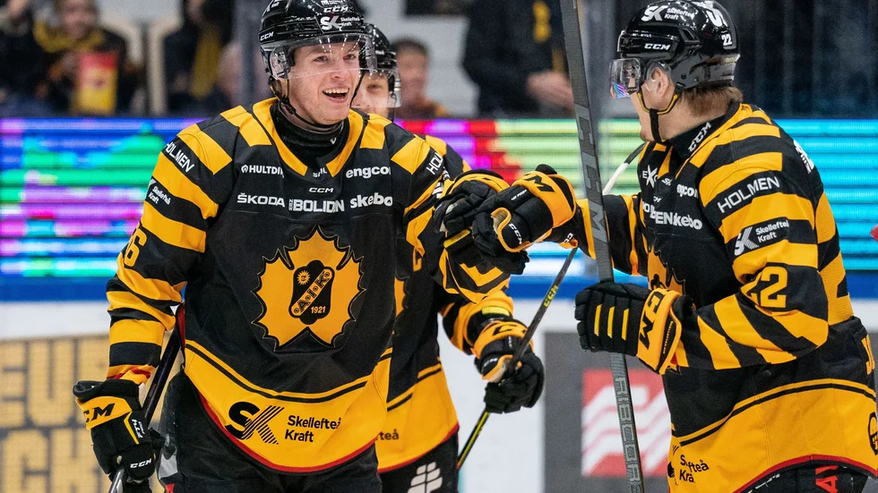 Rickard Hugg gav AIK ledningen i lördagens hemmamatch mot Brynäs.