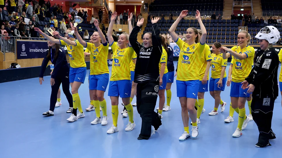 Sveriges vinst mot Finland under söndagen innebar att laget  säkrade totalsegern av fyrnationsturneringen, EFT.