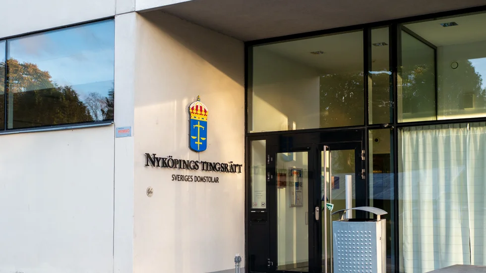 Mannen döms till dagsböter och skadestånd av Nyköpings tingsrätt.