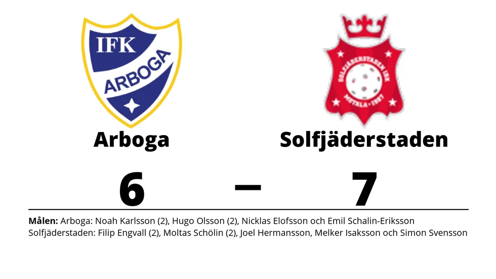 IFK Arboga IBK förlorade mot Solfjäderstadens IBK