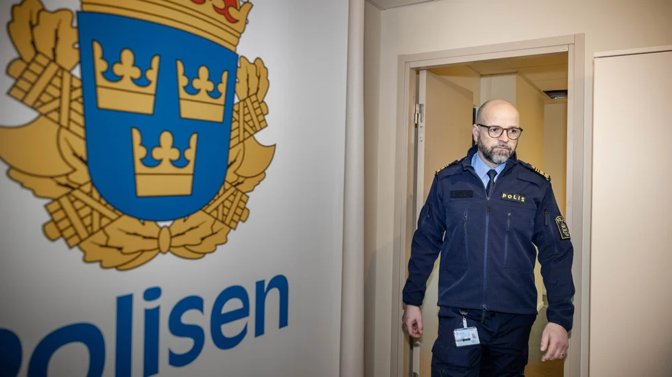 Andreas Pallinder, förundersökningschef på Uppsalapolisen.