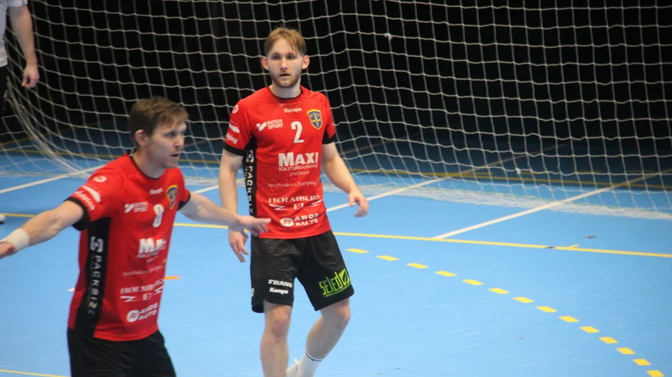 Axel Ring gjorde sju mål för EHF borta mot Cliff. 