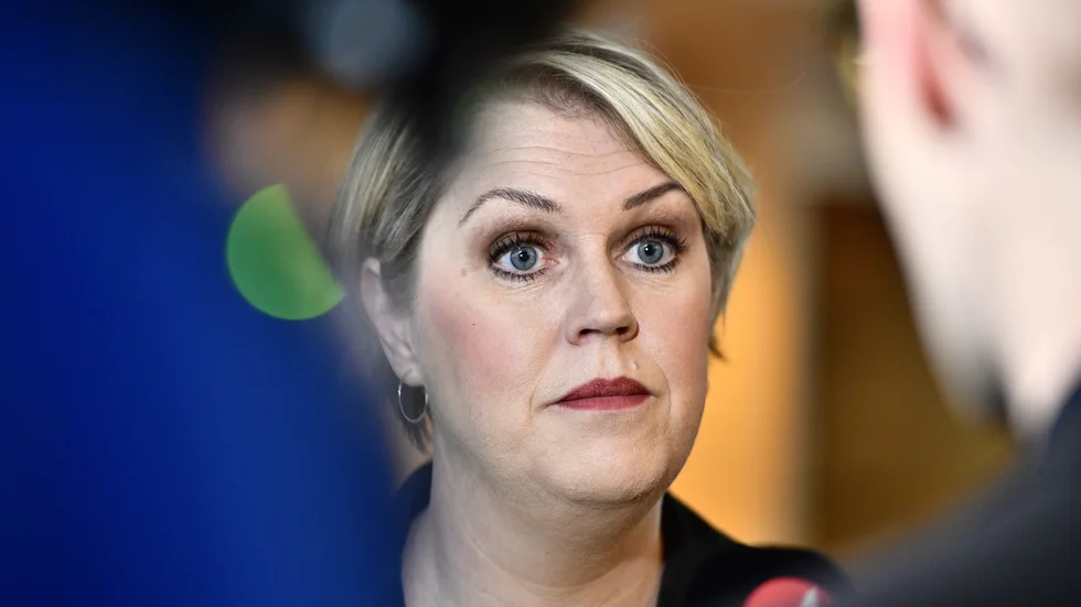 Socialdemokraternas gruppledare Lena Hallengren. Arkivbild.