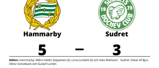 Förlust för Sudret borta mot Hammarby