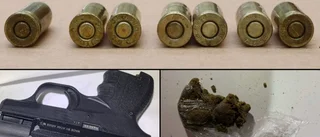 Fängelse för 20-åring med vapen i sängen