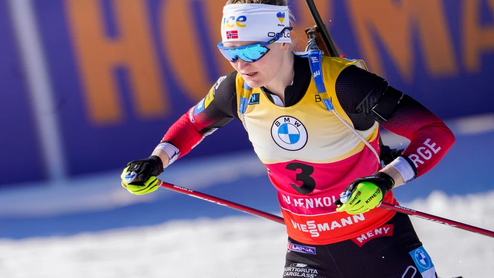Marte Olsbu Røiseland kommer inte att göra säsongsdebut före årsskiftet. Arkivbild.
