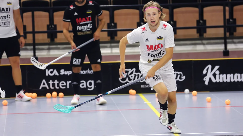 Christoffer Ström hade en bra dag i hemstaden Umeå.