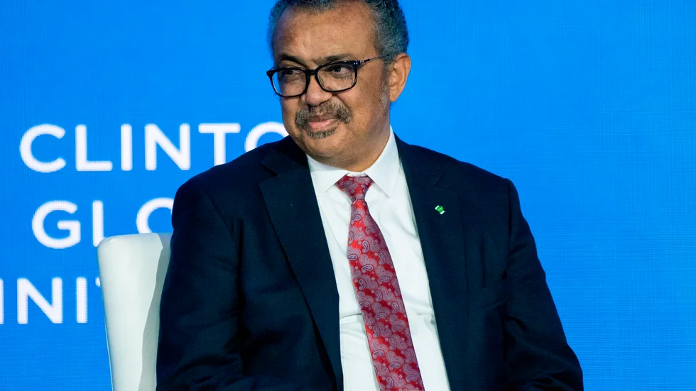Den globala immuniteten mot covid-19 ökar, enligt WHO-chefen Tedros Adhanom Ghebreyesus – men samtidigt varnar han för att dödliga mutationer kan uppstå. Arkivbild.