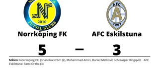 Rami Oraha enda målskytt när AFC Eskilstuna föll