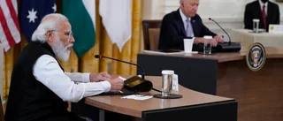 Biden håller möte med "Quad-ledare"