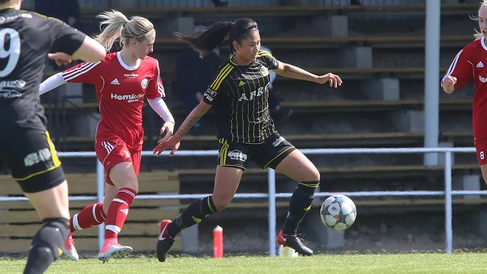 Malin Engström, som värvades från Ankarsrum, har imponerat i säsongsinledningen.