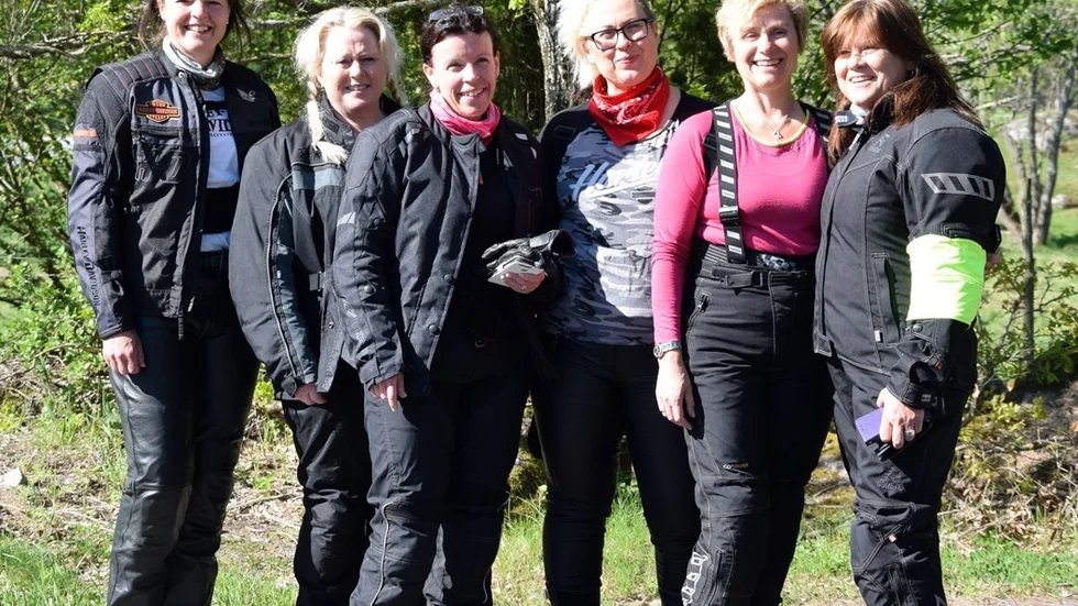 Anna Roshamn, Marie Johansson, Linda Svensson, Anna Landucci, Sofia Larsdotter samt Camilla Lindberg. Foto: Morgan Karlsson