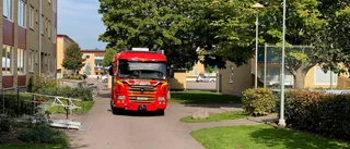 Räddningstjänsten ryckte ut efter rök