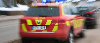 Upptäckte glödbrand på firman