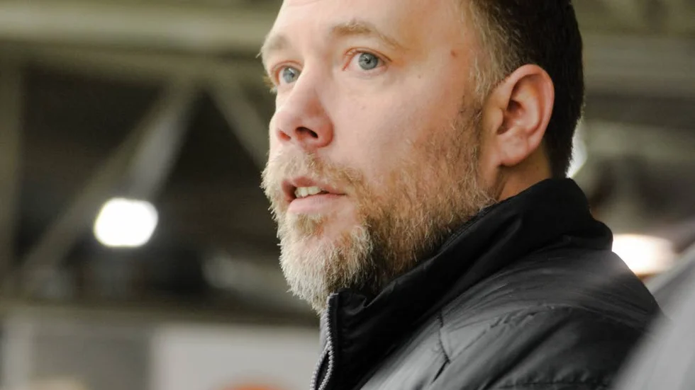 Tobias Jahr ansvarar för Vimarhems miljonsatsning på centrummiljön i Storebro, som bland annat innefattar byggnation av en multiarena.
