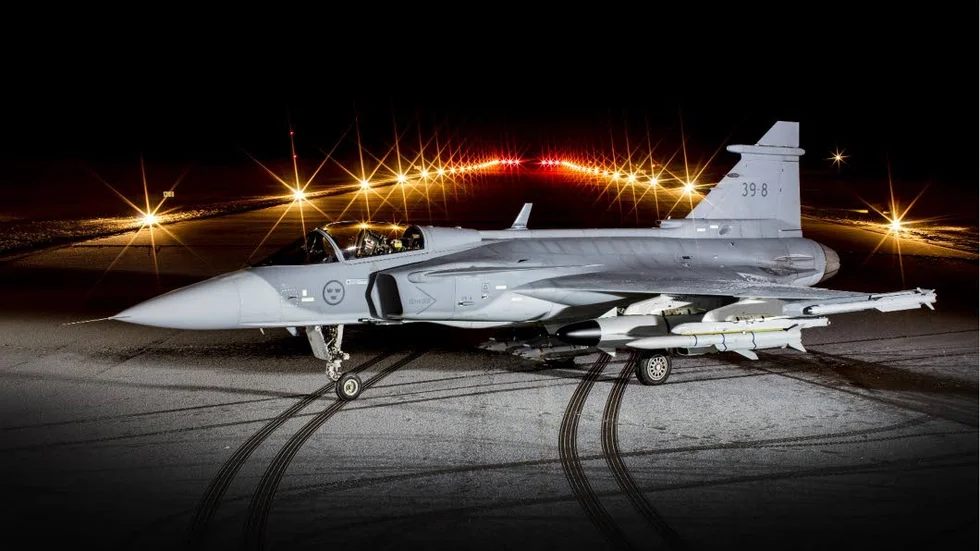 Nya Gripen E genomgår för närvarande omfattande tester.