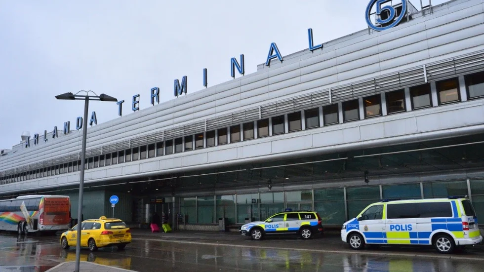 Arlanda flygplats.