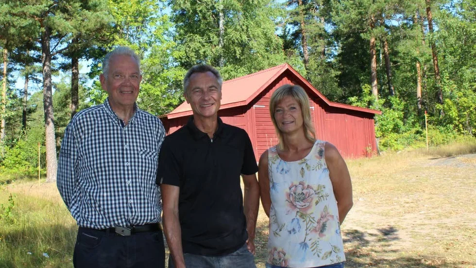 Engagerade. Torgny Kindh samt makarna Thomas och Helena Hallberg är alla engagerade i projektet på olika sätt.