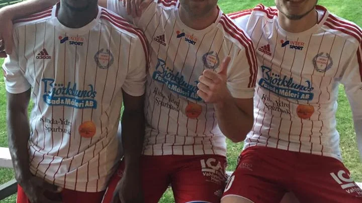 Albert Kargbo, Gustav Björklund och Rasmus Stahlin gjorde målen för Horn/Hycklinge.