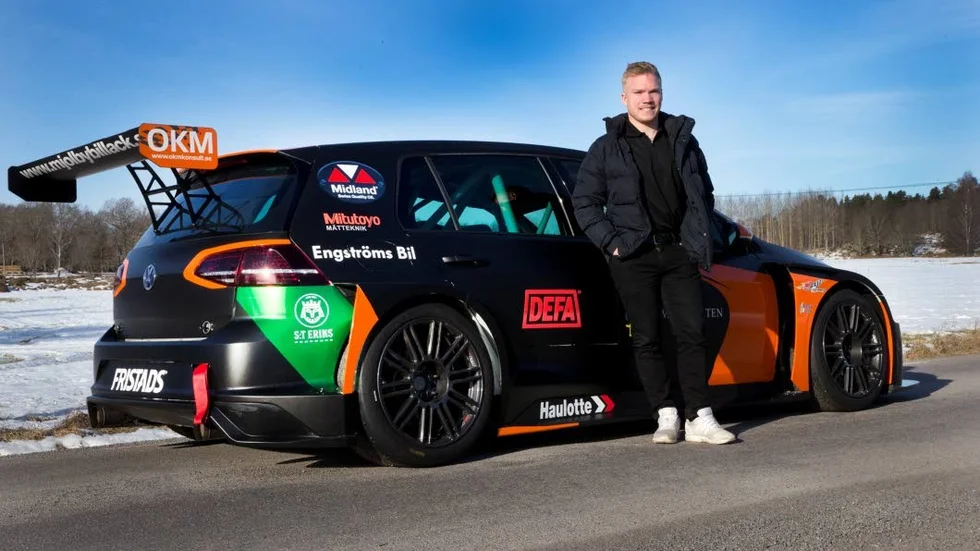 Oskar Krüger från Linköping ger sig in i STCC och ser fram emot striden om att vara bäst i stande med veteranen Mattias Andersson.