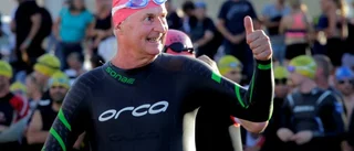 Fick en stroke – nu tävlar han i triathlon