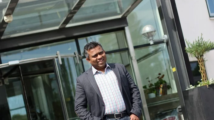Roshan Malalatungas Scandics hotell bygger ut sin övernattningskapacitet. Foto: Tommy Pettersson