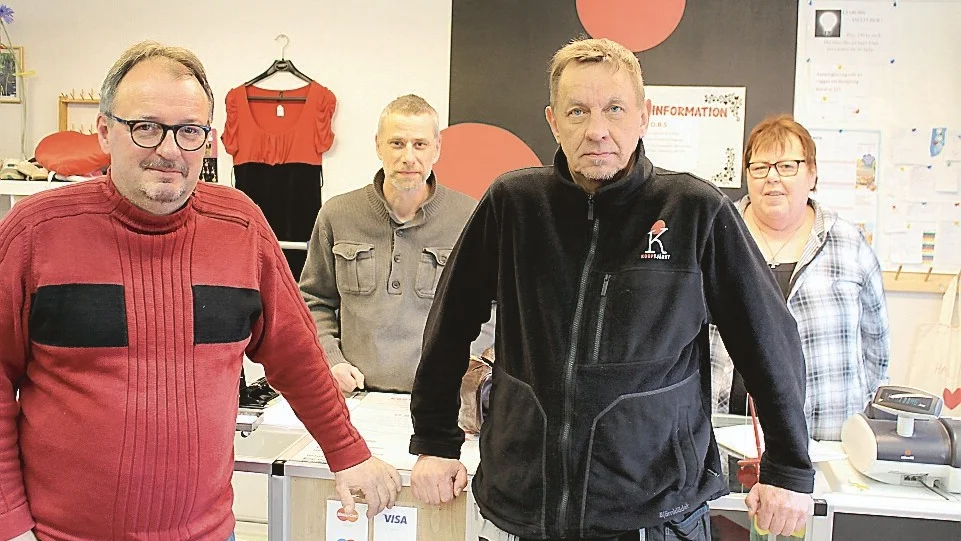 Frv Mats Hansson, Mathias Gustafsson, Mikael Sträng och Reneé Adolfsson. Foto: Jonas Saint Cyr