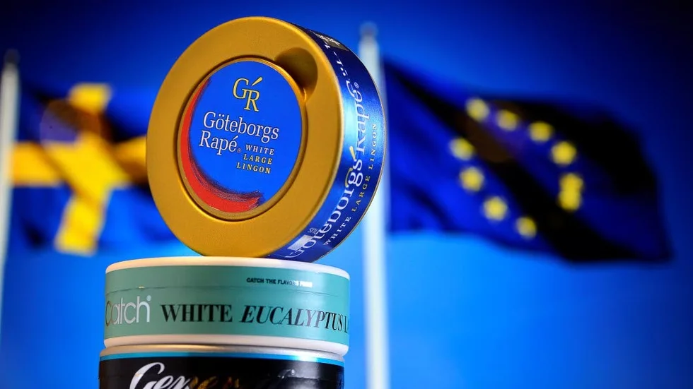 Förbjudet. Snus är inte tillåtet att sälja i EU, förutom i Sverige. Ett nytt mål i EU-domstolen ska pröva exportförbudet.