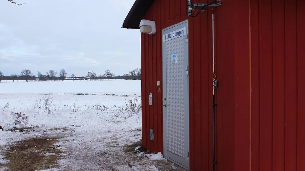 LUFFARDUNGEN. Här – vid Luffardungens pumpstation – uppstod den omfattande avloppsläckan.