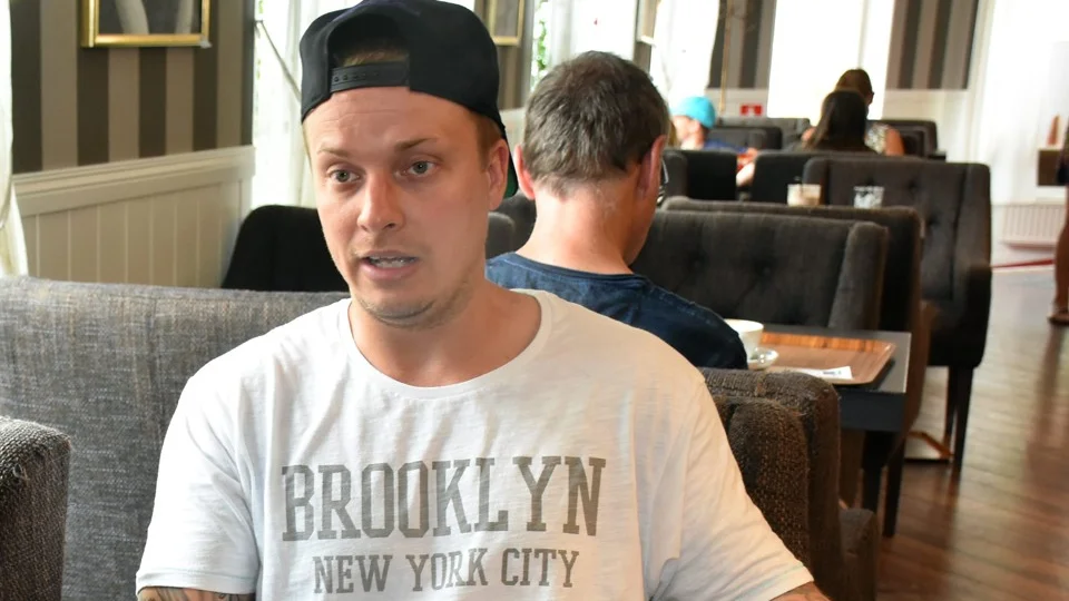 Vimmerby Hockeys sportchef Daniel Stolt är nöjd med det han sett av årets upplaga av Vimmerby Hockey. I kväll väntar säsongens tredje träningsmatch - hemma mot Tranås. Foto: Micael Rundberg
