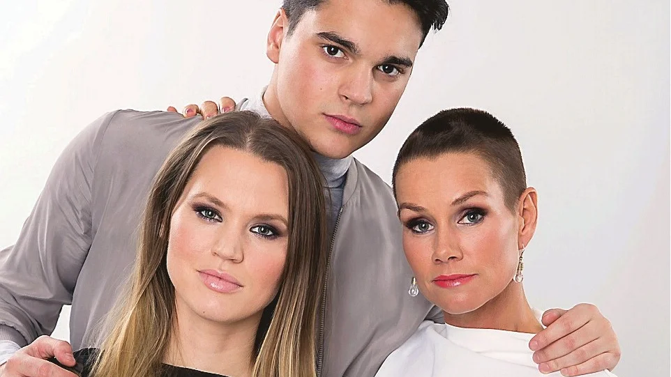 TAGGAD TROJKA. Först Melodifestivalen - sedan väntar Diggiloo sommaren lång, med stopp i både Eksjö och Västervik. Foto: Karl Johan Larsson.