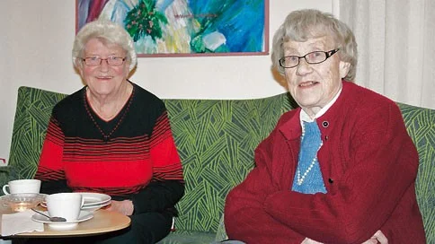 Margareta Eriksson och Maj-Britt Jarl.
