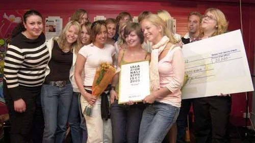 Journalistvinnare. Mediaeleverna vid Stångådalens gymnasium gör Sveriges bästa skoltidning. Foto: Janne Strömsten