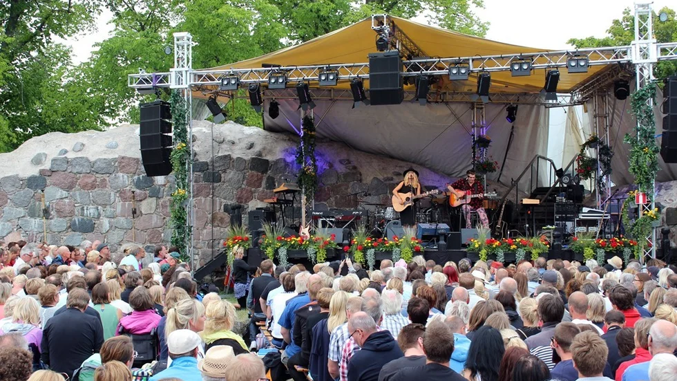 Visfestivalen blev en höjdpunkt med slutsålda biljetter samtliga kvällar.